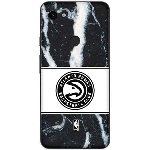 NBA Atlanta Hawks Marble Google Pixel 3a XL Skin